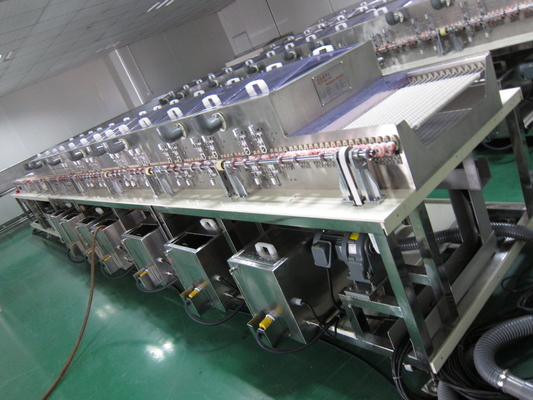 Tamanho de revestimento do Workpiece da parte dianteira 400X500mm da máquina da limpeza do estêncil de SMT do vidro liso