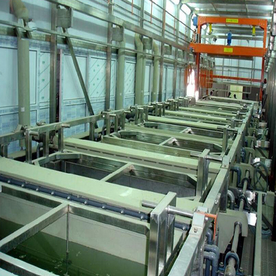 O alumínio da elevada precisão anodizou o equipamento/encerrou totalmente a linha de produção de anodização