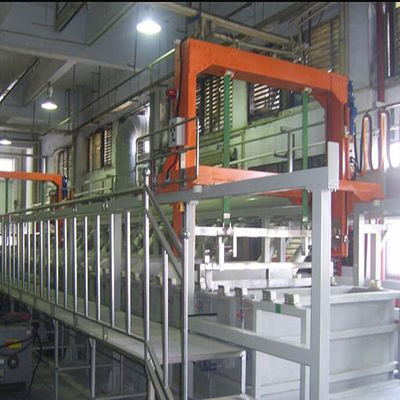 Grande máquina de anodização de alumínio automática completa com controle do PLC